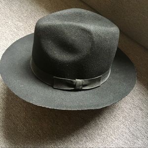Black Fedora Unisex Something Special Wool Felt